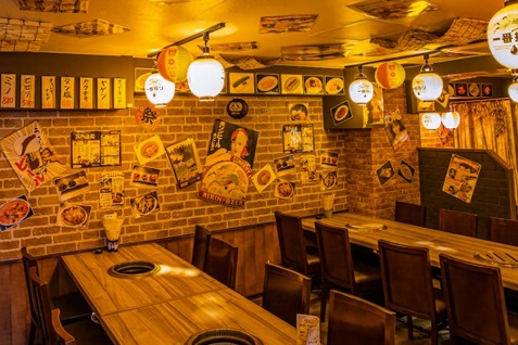 『たん兵衛 新橋店』の店内