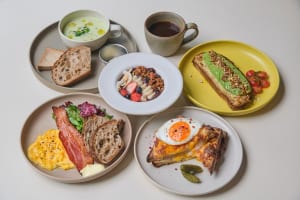 「GARDEN HOUSE COFFEE」のモーニング例