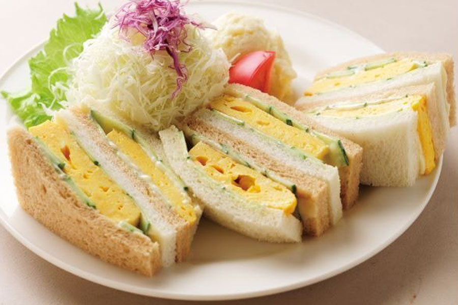 『前田珈琲 室町本店』の「ふわふわ焼き玉子サンド」