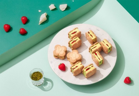 『いちごバターサンド＜ピスタチオ＞』