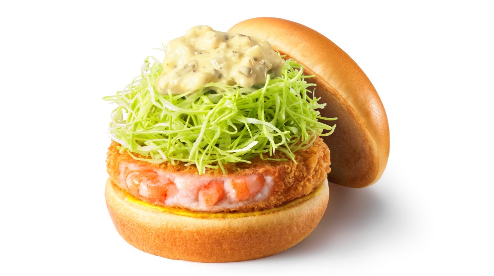 「海老カツバーガー」