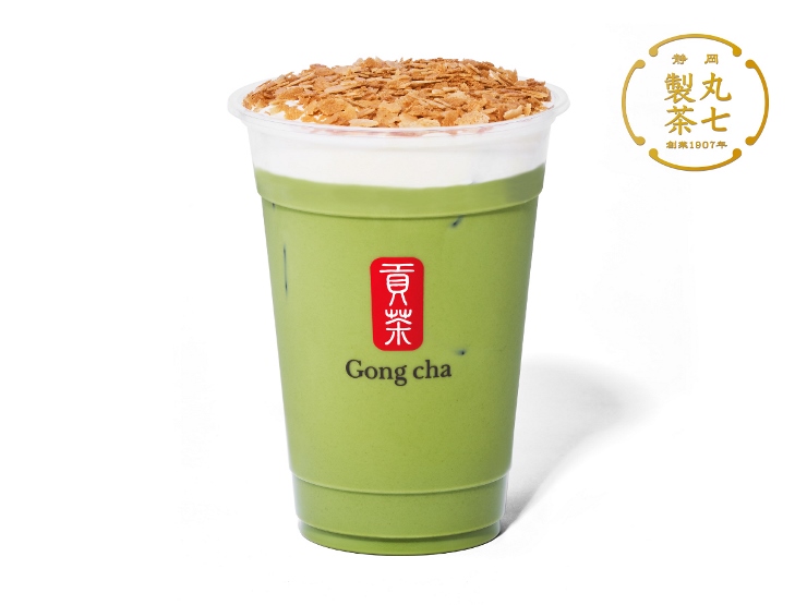 一番摘み抹茶 サクサククレープ ミルクティー