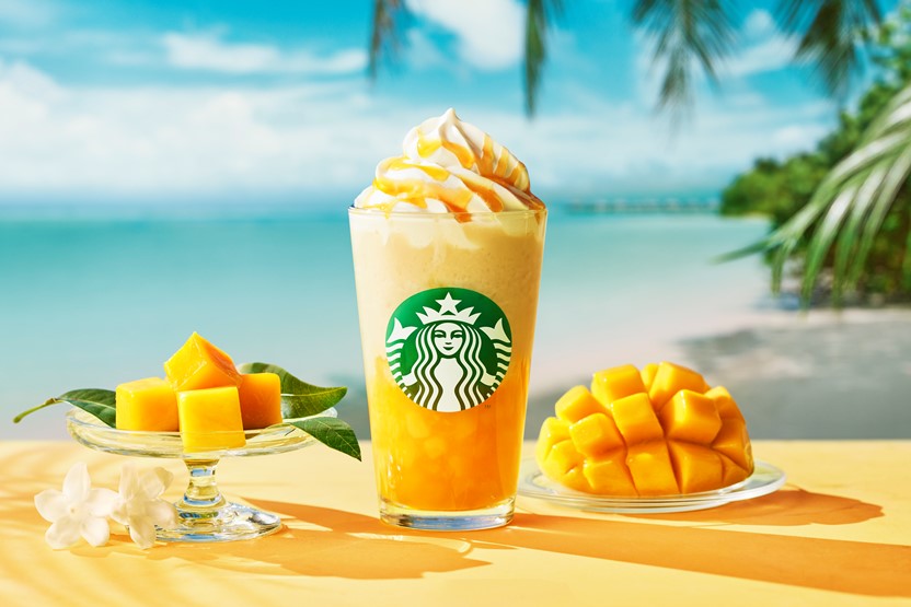 「オリエンタル マンゴー & ティー フラペチーノ®」