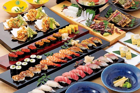 『すし 築地日本海 新宿西口店』の料理