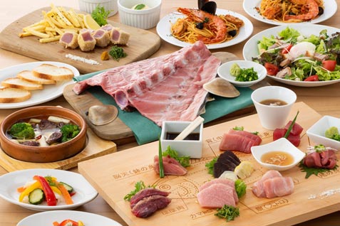 『OH！TORO KITCHEN 渋谷店』の「マグロ料理」
