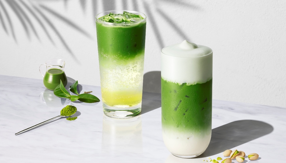 スターバックス ティー & カフェ「抹茶 ピスタチオムース ティー ラテ」登場！