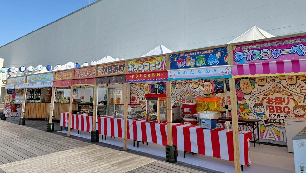 「夏祭り」がテーマの手ぶらBBQ！『お祭りBBQビアガーデン 浅草エキミセ屋台村』期間限定オープン！