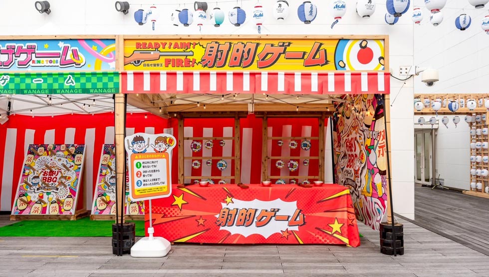 「夏祭り」がテーマの手ぶらBBQ！『お祭りBBQビアガーデン 浅草エキミセ屋台村』期間限定オープン！
