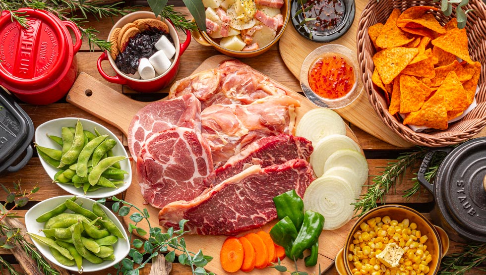 「夏祭り」がテーマの手ぶらBBQ！『お祭りBBQビアガーデン 浅草エキミセ屋台村』期間限定オープン！