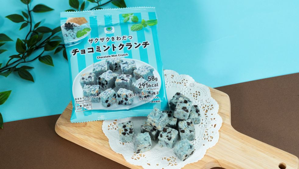「ザクザクきわだつチョコミントクランチ」