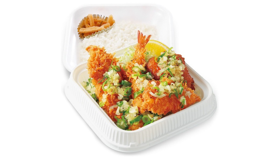 「ねぎ塩カツ弁当」テイクアウト
