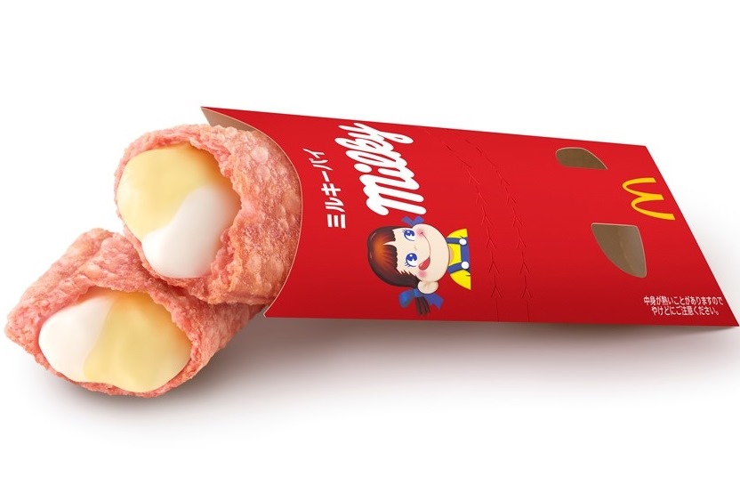 不二家×マクドナルドのコラボスイーツ
