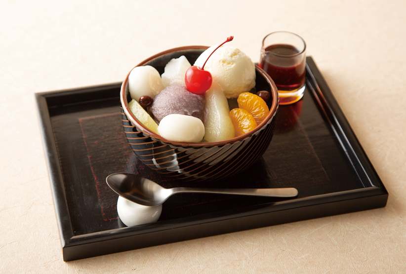 「白玉ぜんざい」