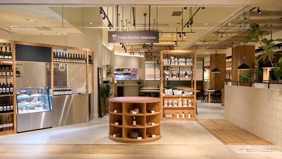 『Cosme Kitchen Adaptation』の『渋谷ヒカリエ店』