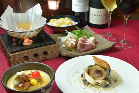 『神楽坂 和らく』のコース料理
