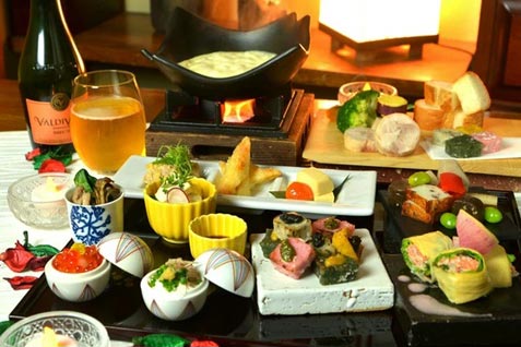 『神楽坂 おいしんぼ』のコース料理