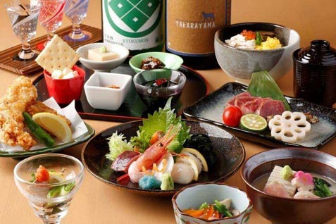 『和食日和 おさけと 神楽坂』の会席料理