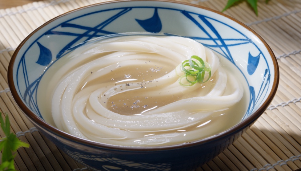 「冷たーい旨塩うどん」