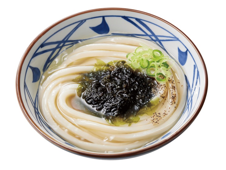 「冷たーい海苔旨塩うどん」