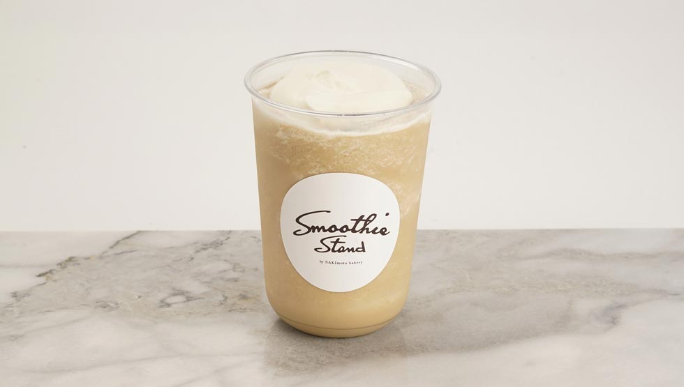 『Smoothie Stand by SAKImoto bakery』の「ミルクティースムージー」