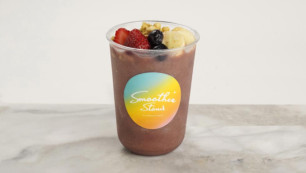 『Smoothie Stand by SAKImoto bakery』の「アサイースムージー」