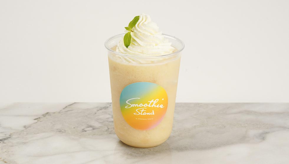 『Smoothie Stand by SAKImoto bakery』の「ピーチスムージー」