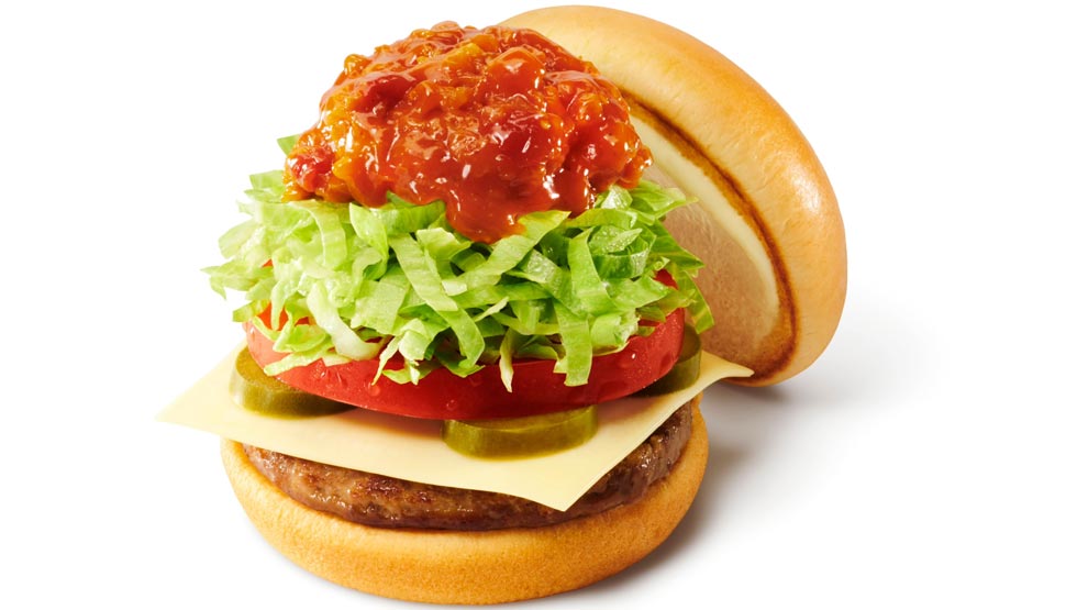 「スパイシーモスタコスバーガー」