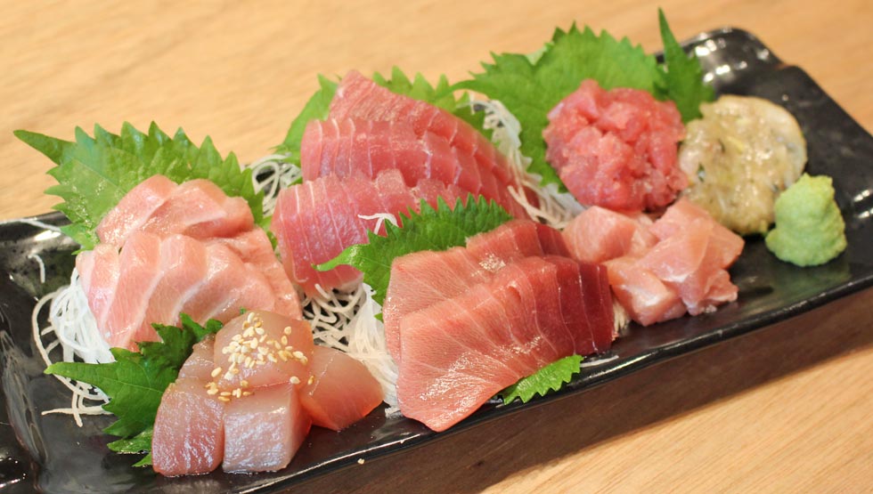『海鮮居酒屋 やまでん丸 豊洲セイルパーク店』の「THEまぐろ」