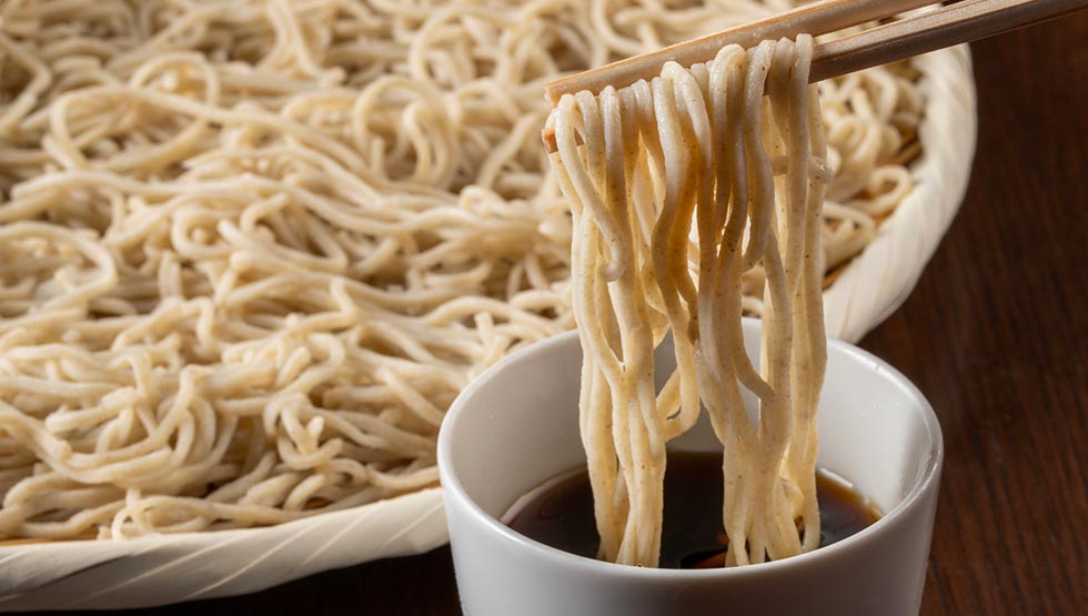 『牛たん酒場 たん之助 豊洲店』の「名物 〆蕎麦」