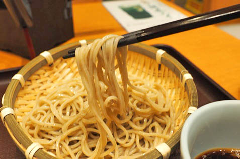 『蕎麦きり 京橋 山茂登　豊洲セイルパーク店』の蕎麦