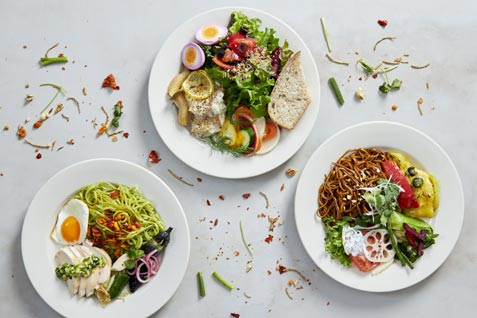 『CITYSHOP NOODLE 渋谷キャスト店』の「カスタムヌードルプレート」