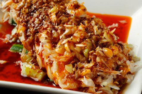 『老麻火鍋房 薬膳火鍋専門店』の「よだれ鶏」