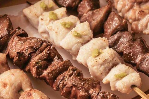 『美神鶏 恵比寿』の「炭火焼鳥」