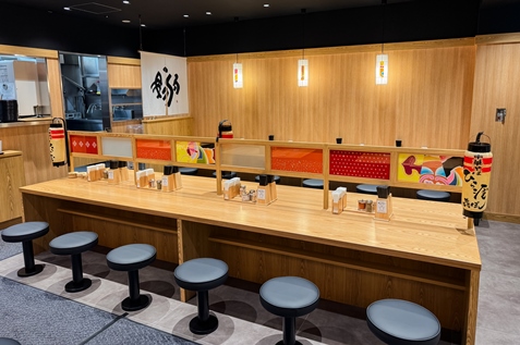 『ひらこ屋』店内