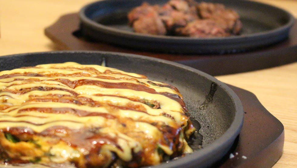 『鉄板五十六ISOROKU（てっぱんいそろく）』の料理