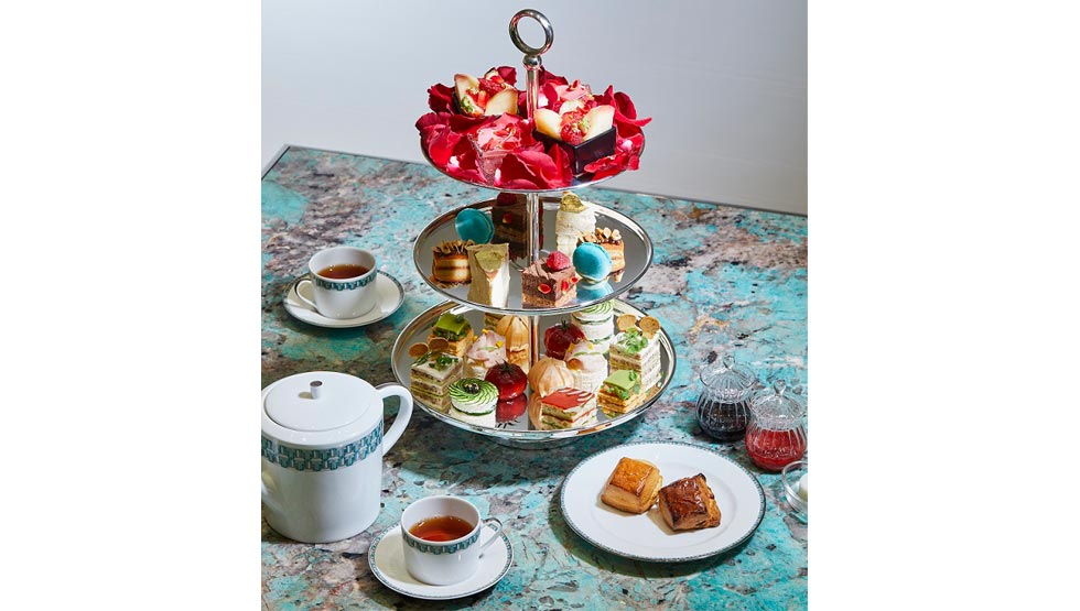 『Blue Box Café by Natsuko Shoji』の「Tiffany Afternoon Tea」