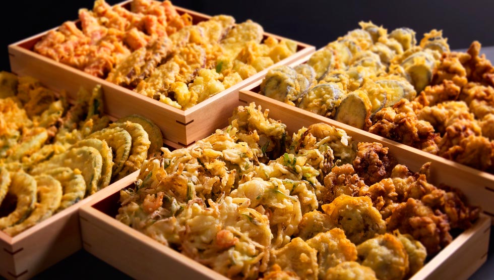 『武蔵野うどん小麦晴れ 国分寺並木町店』の「食べ放題の天ぷら」