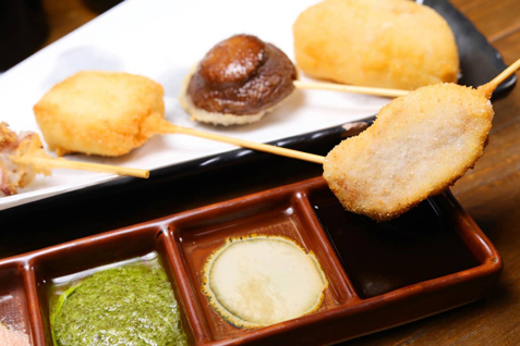 「串揚げとワイン はち」串カツイメージ