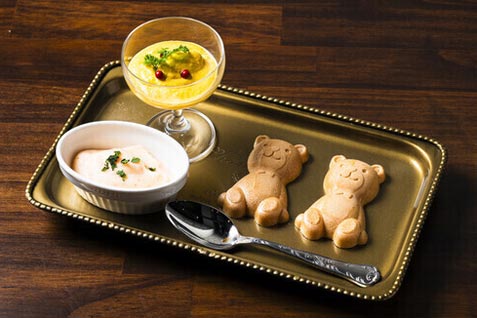 『Italianbar The Attachment 渋谷店』の「くまの最中」