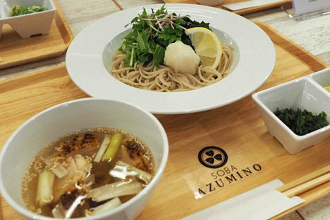 『SOBA AZUMINO』の塩だし蕎麦