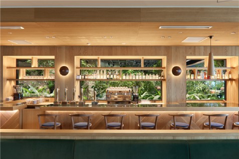 「GARDEN HOUSE TAKANAWA」の店内