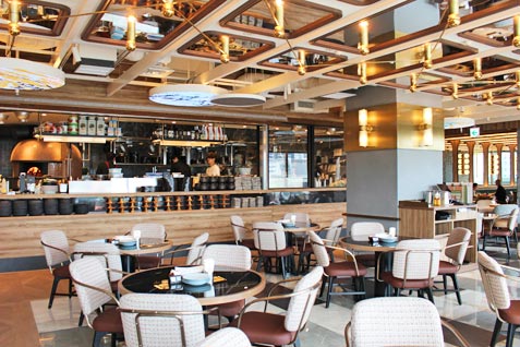 『Rigo SPANISH ITALIAN』の店内