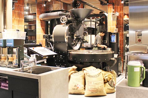 『SOW COFFEE ROASTERS』の焙煎機