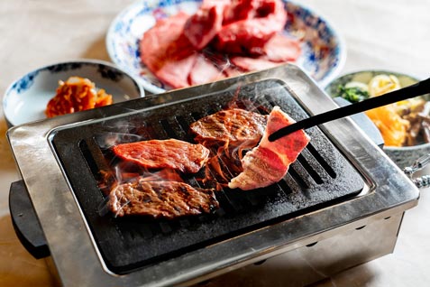 『焼肉 たかなわ』の料理