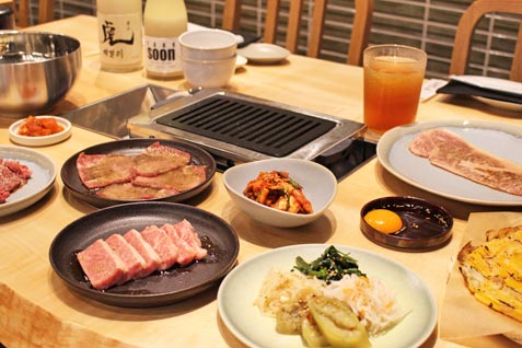 『焼肉 たかなわ』の料理