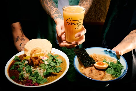 『SUPER RAW』の料理