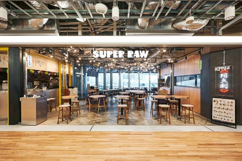 『SUPER RAW』の外観