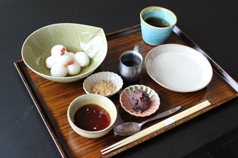 『〆蕎麦 燦々』の甘味