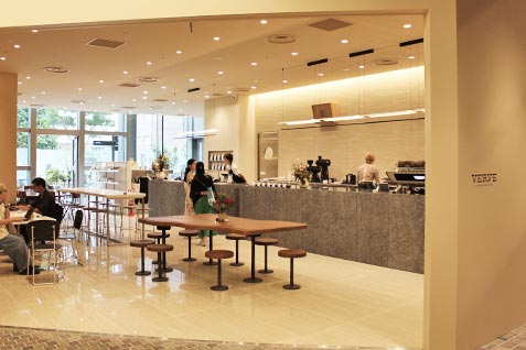 『VERVE COFFEE ROASTERS』の外観