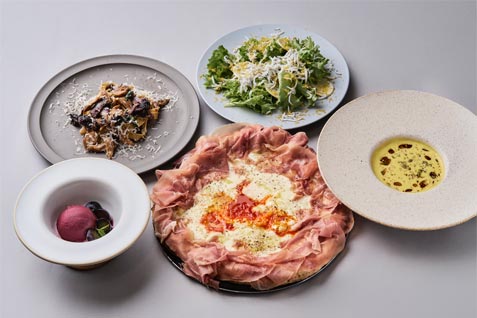 『GARDEN HOUSE TAKANAWA』の料理